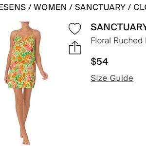 Sanctuary dress flowy